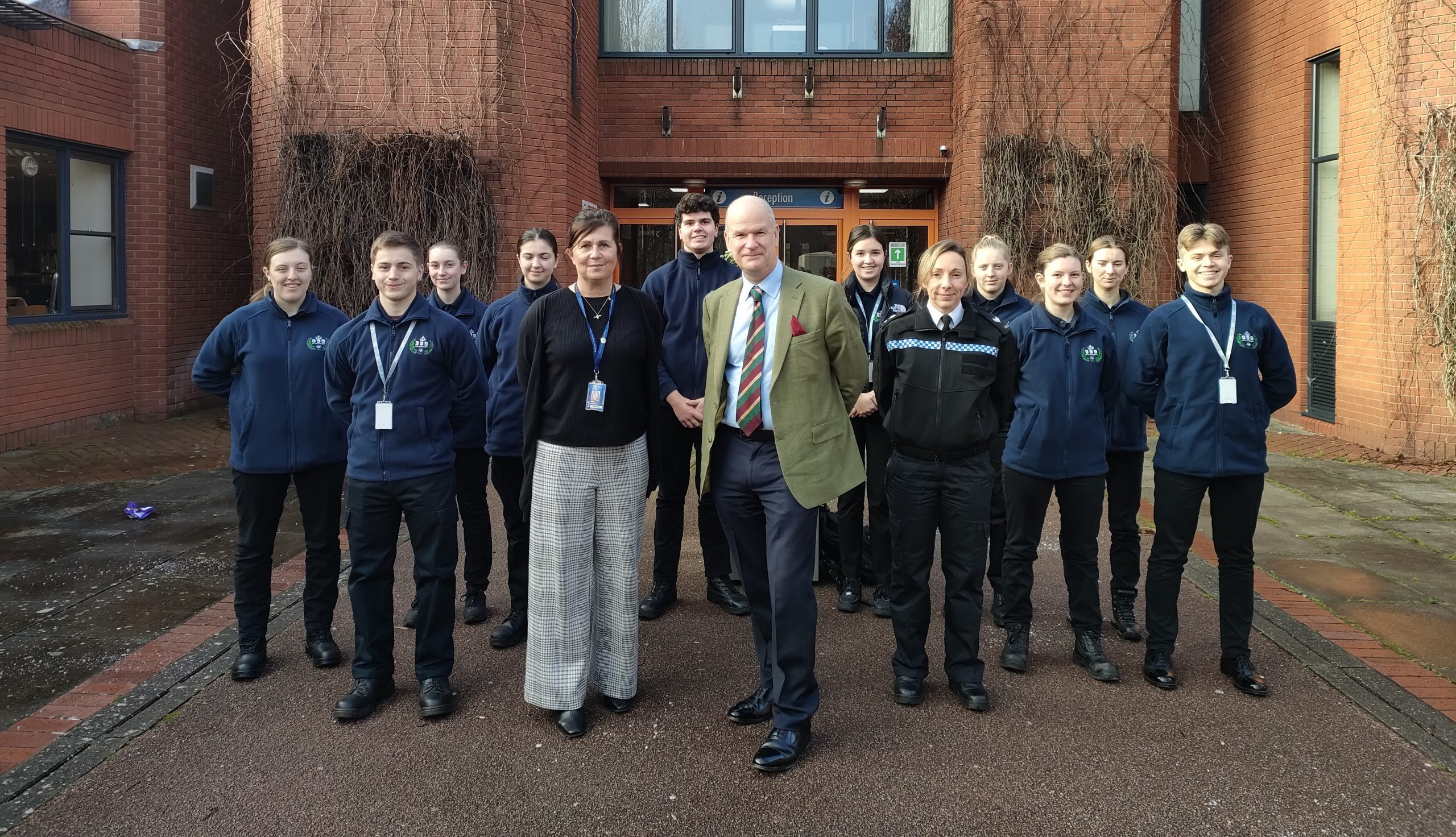 999 Academy Students Welcome Police & Crime Commissioner | Bridgwater ...